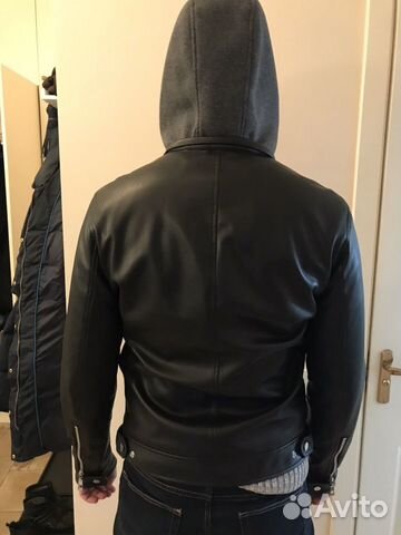Кожаная куртка мужская Zara Кожаная куртка мужская Zara