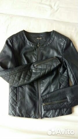 Куртка (на теплую весну, осень) эко кожа для девоч