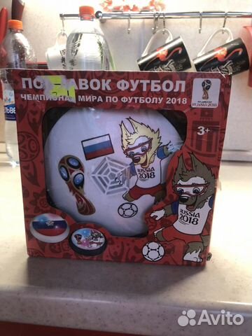 Детская игрушка - футбольный мячик - поплавок Детская игрушка - футбольный мячик - поплавок