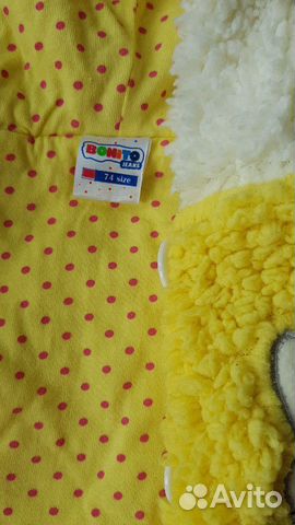 Утепленный костюм для девочки, р.74