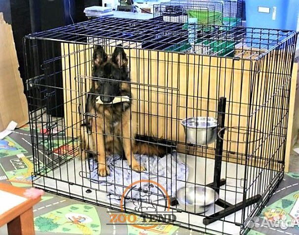Клетка для собак/кошек №6, 120х78х83 см,с поддоном