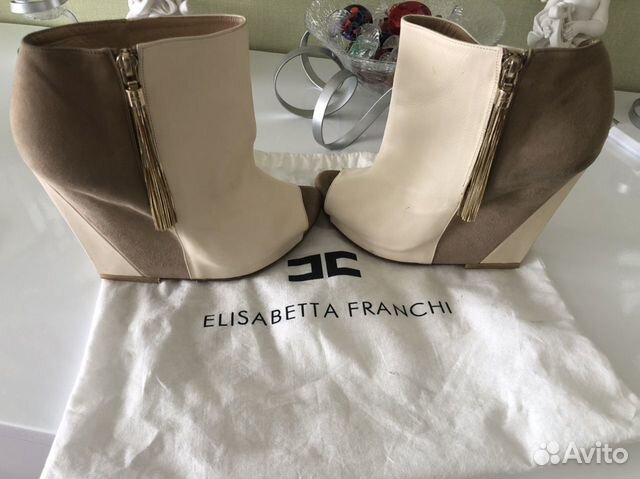 Ботильоны летние Elizabetta Franchi 37р