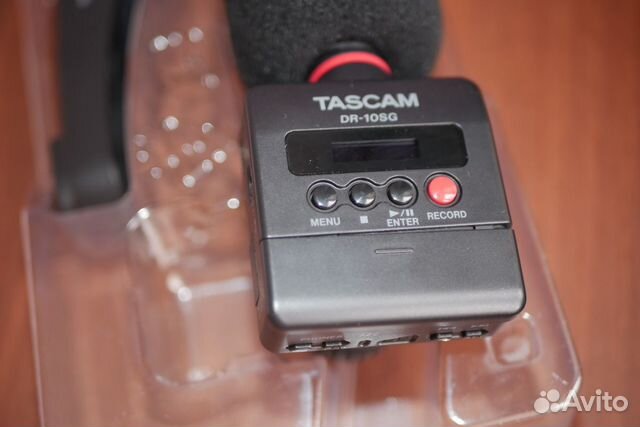 Tascam dr-10 sg микрофон пушка с рекордером Tascam dr-10 sg микрофон пушка с рекордером