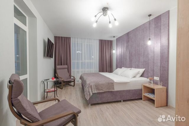

Квартира-студия, 37 м², 1 кровать