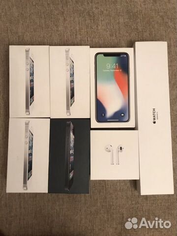 Коробки от iPhone, Iwatch, air pods Коробки от iPhone, Iwatch, air pods