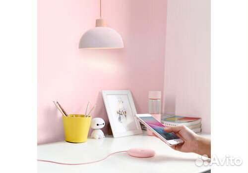 Зарядное устройство Wireless Charger Pink