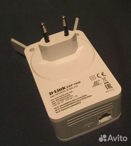 Точка доступа репитер D-Link DAP-1620