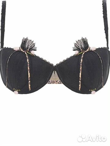 Черный бюстгальтер Just cavalli новый 3,4 размеры