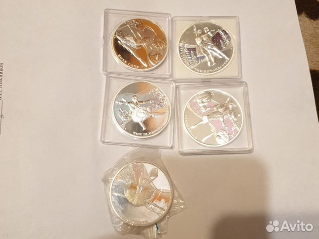 1 доллар 2010 год Тувалу «Балет. Русские сезоны»