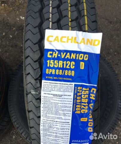 Новые 155 R12 cachland CH-VAN100 88/86Q LT/C Новые 155 R12 cachland CH-VAN100 88/86Q LT/C