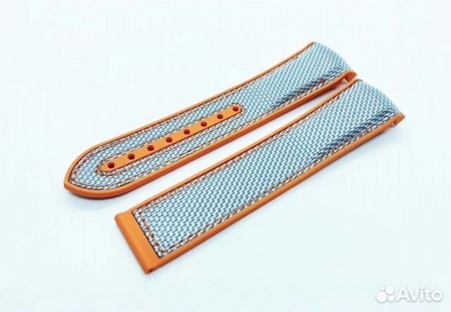Каучуковый ремешок для часов Omega 22mm Каучуковый ремешок для часов Omega 22mm