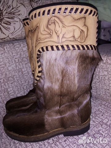 Унты из Якутии натуральные Унты из Якутии натуральные