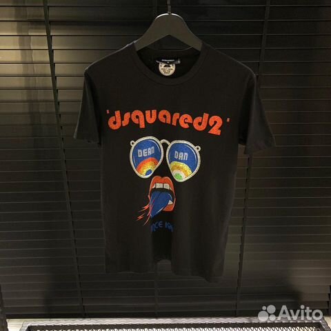 Футболка Dsquared 2020 1964 черн/бел все размеры Футболка Dsquared 2020 1964 черн/бел все размеры