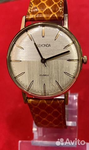 Часы Sekonda aka Poljot de luxe СССР AU Часы Sekonda aka Poljot de luxe СССР AU