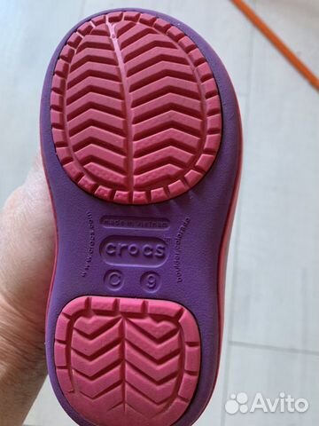 Сапоги Crocs размер С9 Сапоги Crocs размер С9