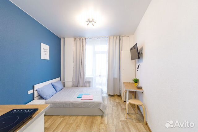 

Квартира-студия, 15 м², 1 кровать
