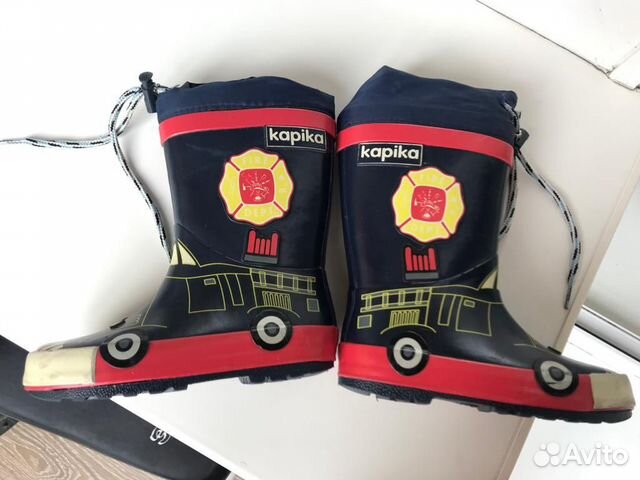 Сапоги резиновые, р-р 25 для мальчика Kapika