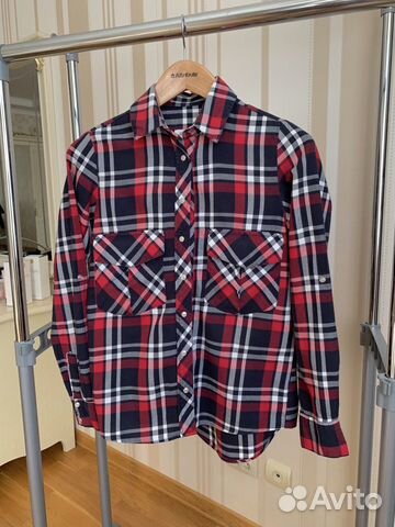Клетчатая рубашка Zara Клетчатая рубашка Zara