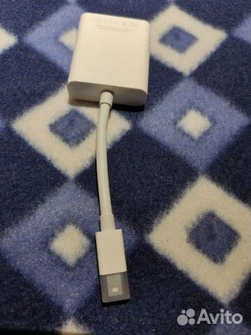 Адаптер Apple Mini Displayport to VGA MB572Z/A Адаптер Apple Mini Displayport to VGA MB572Z/A