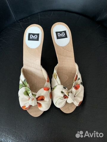 Мюли сабо босоножки D&G