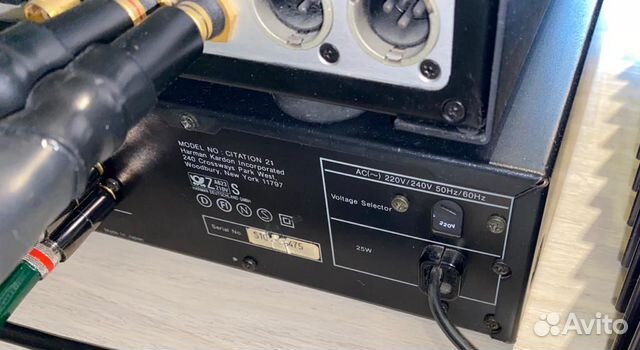 Предварительный Ус.Harman Kardon citation 21