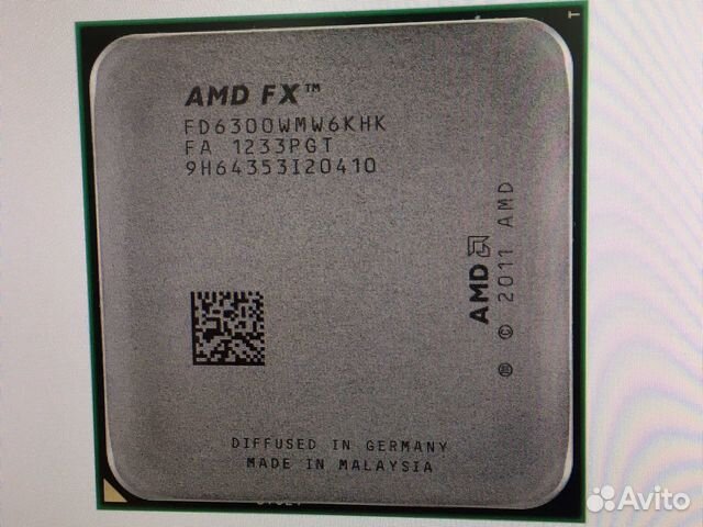 Процессор fx 6300