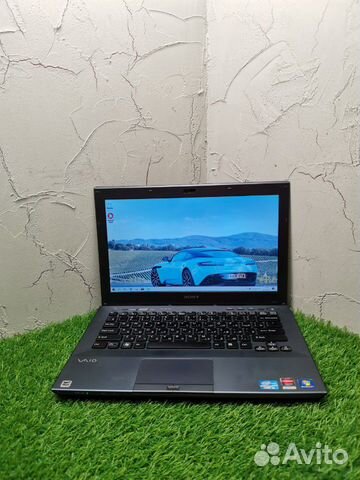 13 дюймовый мощный Sony Vaio c подсветкой клавиату