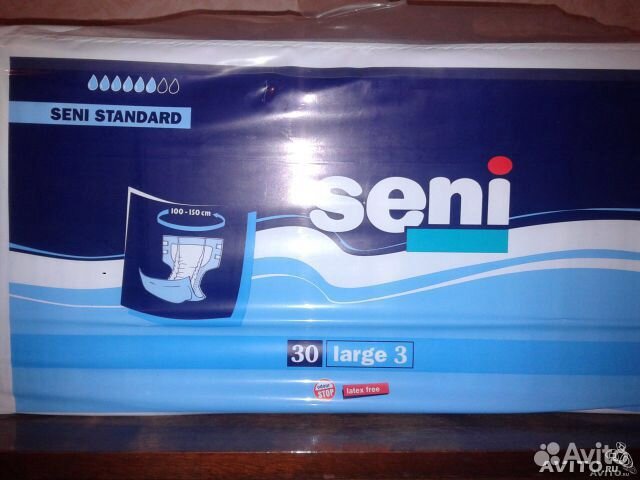 Памперсы для взрослых seni 3