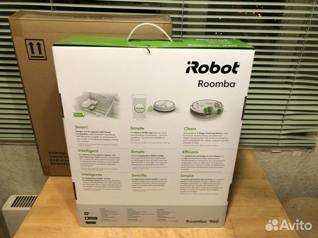 Пылесос iRobot Roomba 960 (Новый) Пылесос iRobot Roomba 960 (Новый)