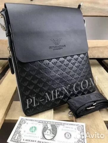Сумка Армани чёрная Armani планшет Сумка Армани чёрная Armani планшет