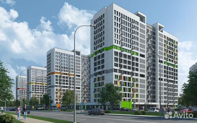 1-к квартира, 45.1 м², 3/17 эт.