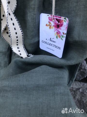 Брюки лен plus size Брюки лен plus size