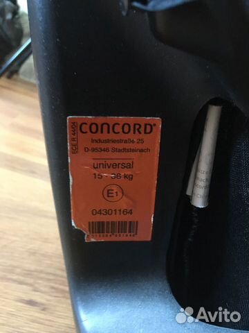 Автокресло Concord
