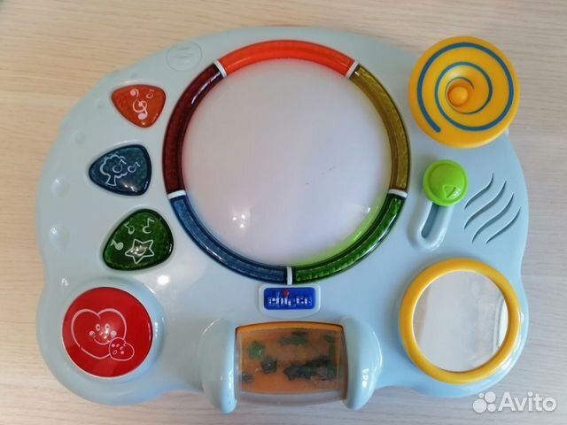 Музыкальный ночник развивающие игрушки Chicco детс