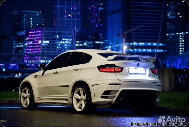 Тюнинг Bmw X6 спойлер Lumma Gt style