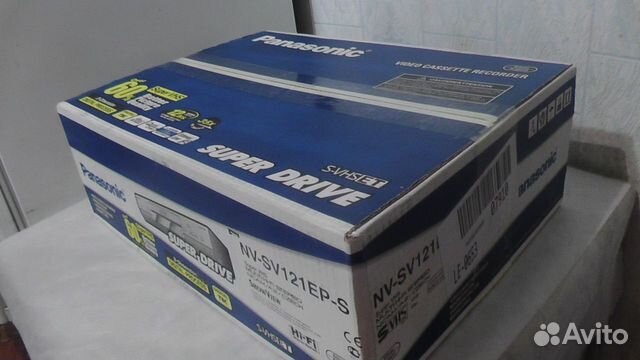 Видеомагнитофон Panasonic NV-SV121EP-S новый Видеомагнитофон Panasonic NV-SV121EP-S новый