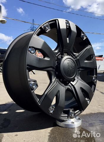 Диски комплект r20 6/139,7 monster black