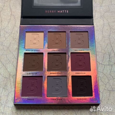 Палетка теней EYN berry matte