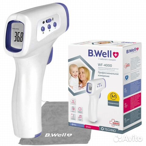 Бесконтактный термометр B.Well WF-4000