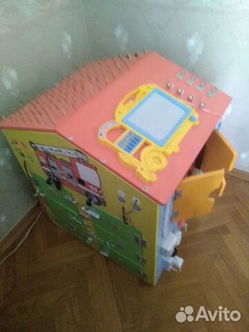 Детский игровой развивающий домик
