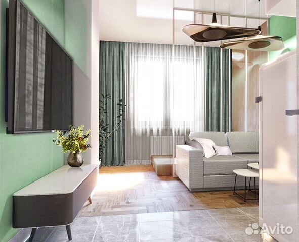 Студия, 21.7 м², 1/5 эт. Студия, 21.7 м², 1/5 эт.