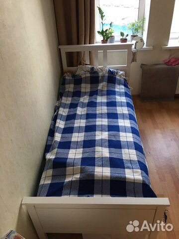 Кровать икеа Хемнес односпальная