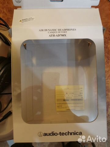 Наушники audio-technica ath-ad700x