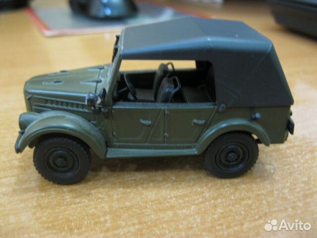 Модель 1/43 газ-69А Деагостини 