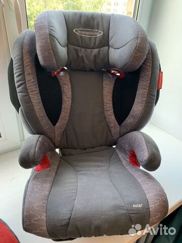 Автокресло STM Recaro Solar Isofix (15-36 кг) Автокресло STM Recaro Solar Isofix (15-36 кг)