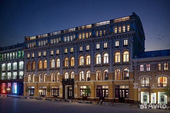 Своб. планировка, 183 м², 4/6 эт.