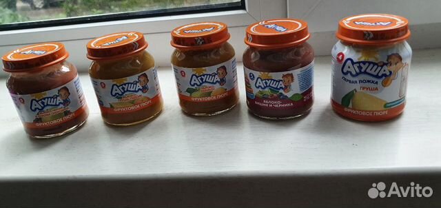 Фруктовые пюре агуша Фруктовые пюре агуша