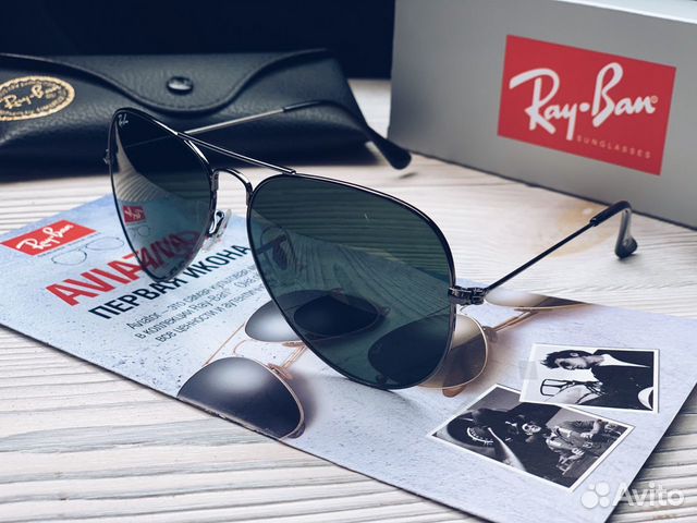 Очки Ray-Ban aviator 58mm