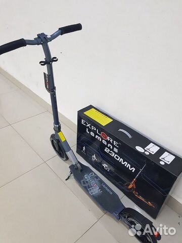 Самокат Explore Lemans Pro 230 Grey (новый) Самокат Explore Lemans Pro 230 Grey (новый)