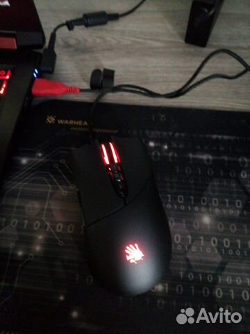 Игровая мышь bloody A4 P30 + Light strikes
